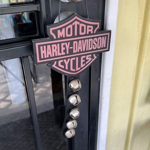 Harley Davidson bell door hanger